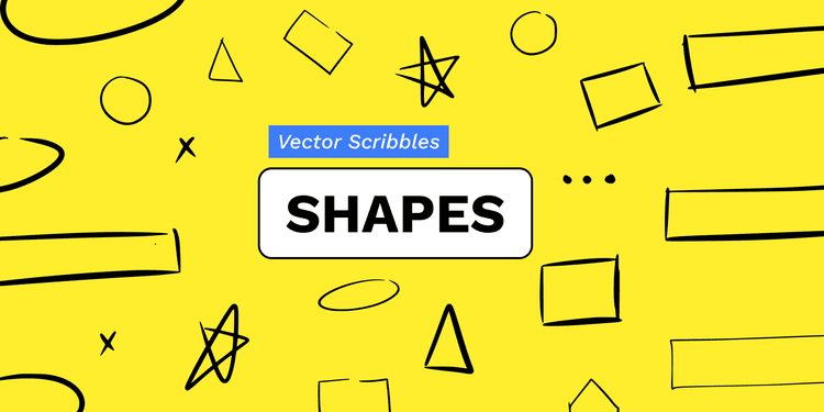 banner image of figma vector shapes scribbles